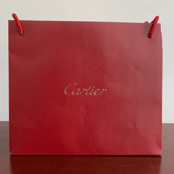 Authentic Cartier Gift Bag - Picture 3 of 9